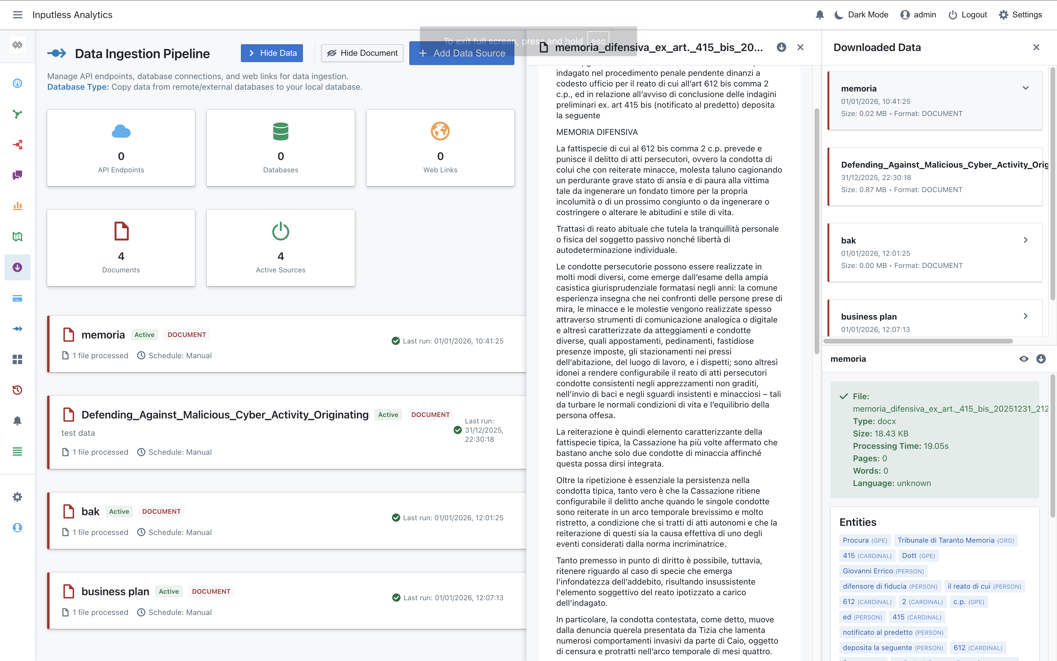 Data Ingestion Pipeline